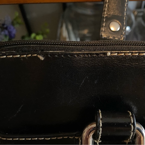 Fossil Black Leather Handbag - Picture 13 of 13